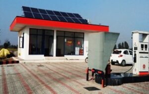 SOLAR PANELS ON PETROL PUMP BY SHREE LAXMINATH SOLAR POWER