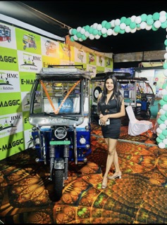 E rickshaw magic by shree laxminath solar power