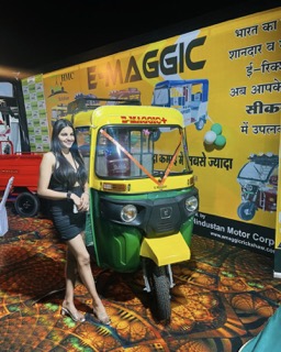 E rickshaw magic by shree laxminath solar power