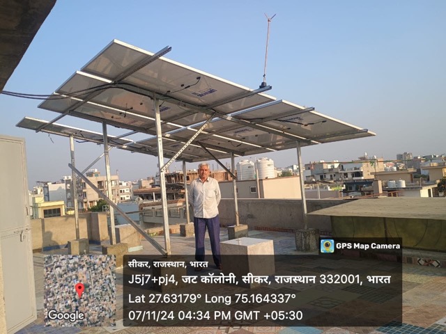 vidhadhar ji sikar shree laxminath solar power